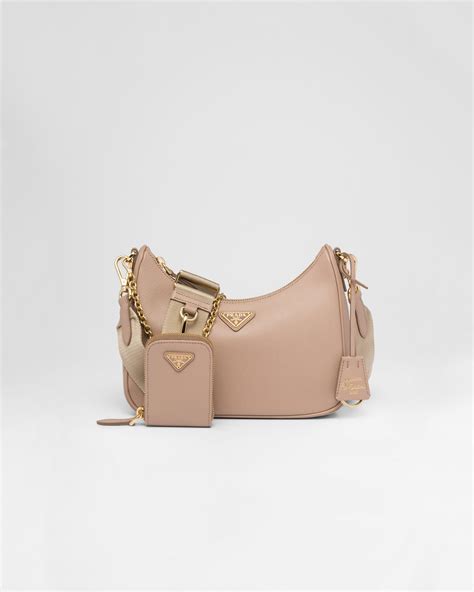 prada tasche nylon 2005|Desert Beige Prada Re.